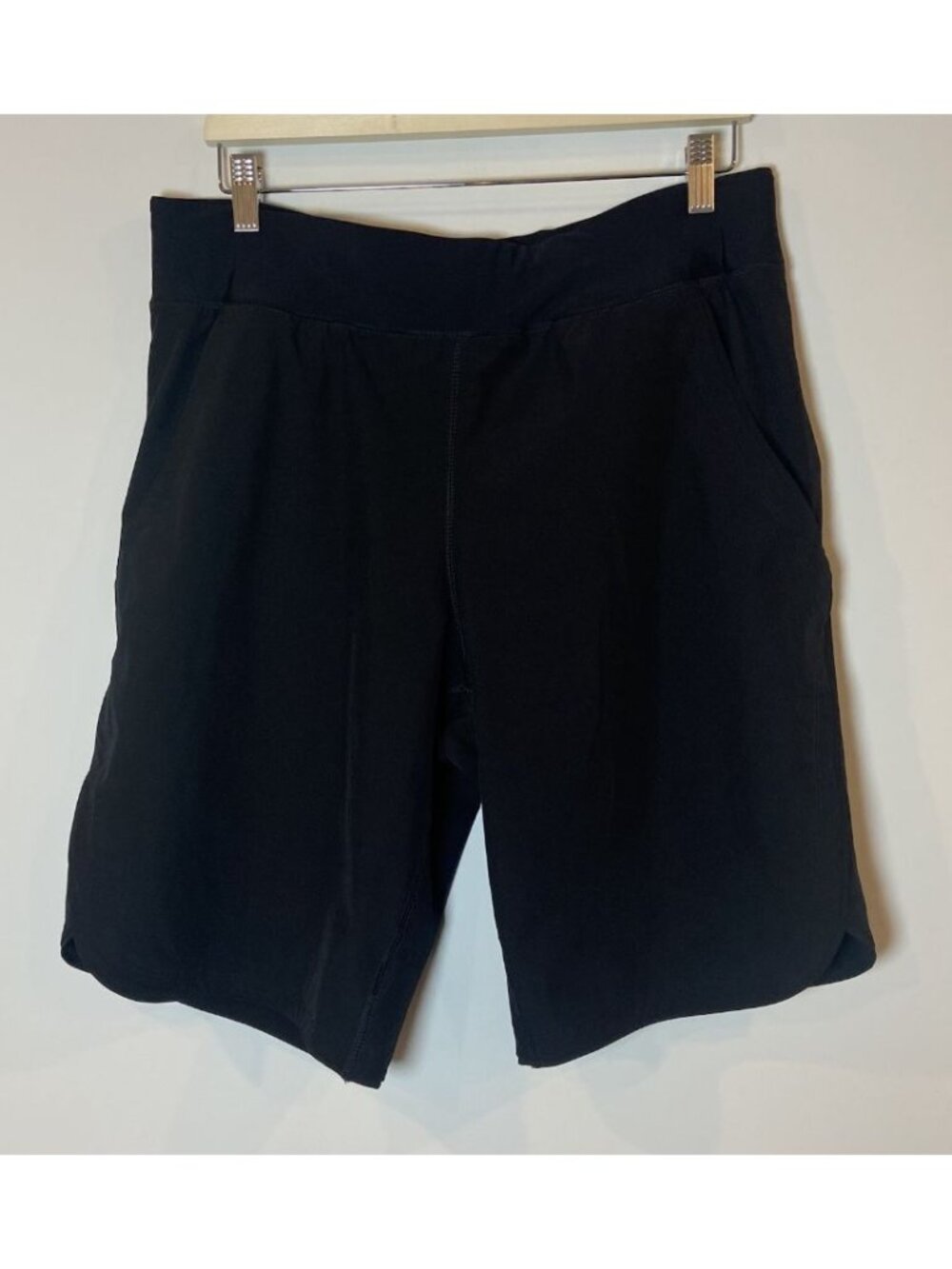 Lands' End Swim Shorts Bathing Suit Swim Black Size 12